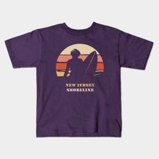 New Jersey Shoreline Kids T-Shirt